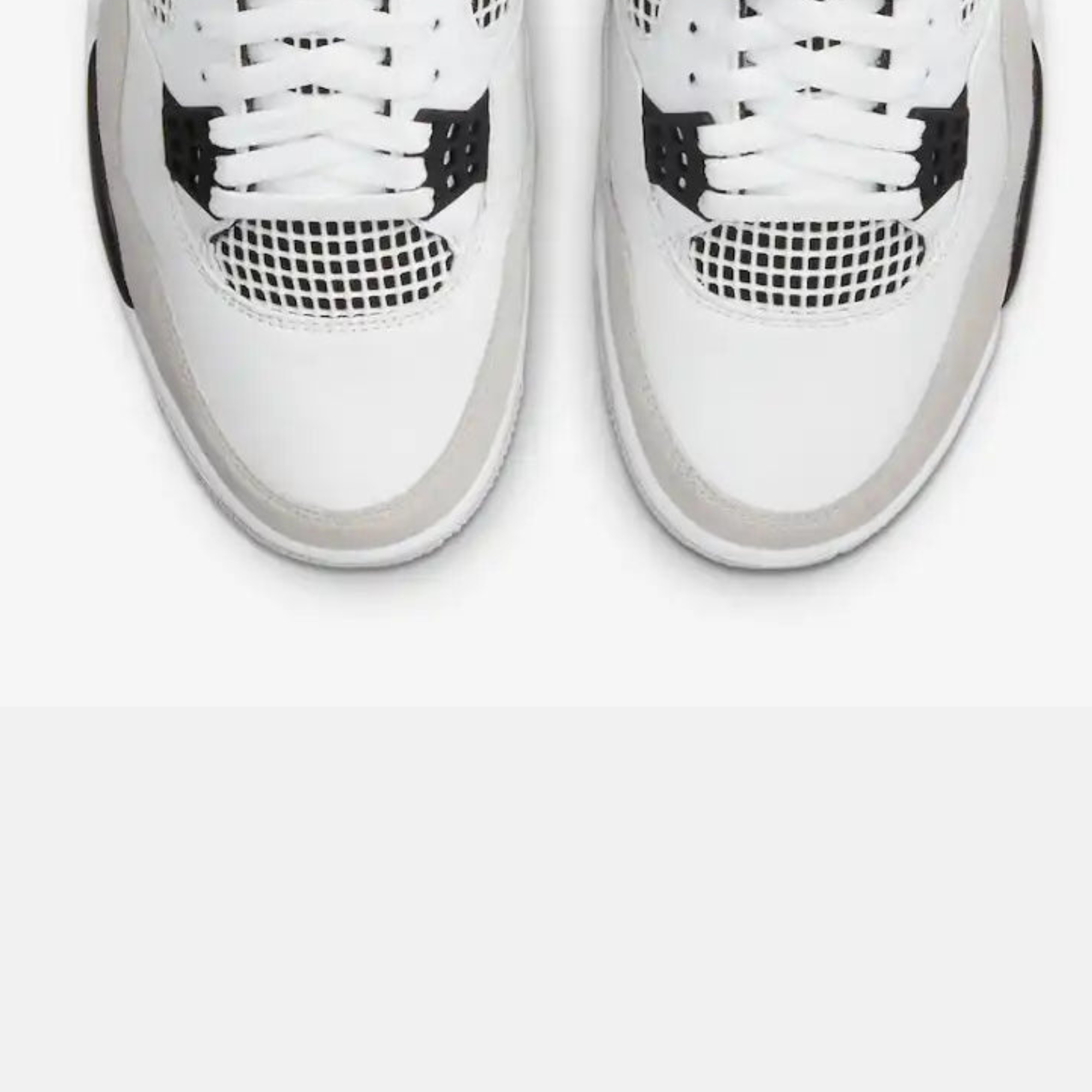 Air J. 4 Retro White Grey